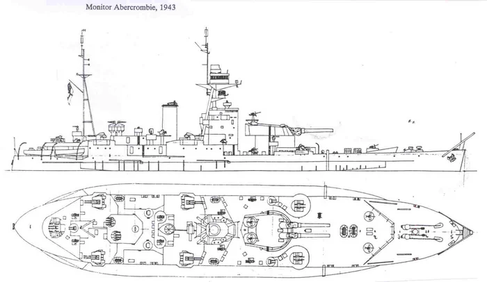 Outdated immediately. History of British Roberts type monitors - My, Great Britain, Монитор, Project, Ship, Cannon, Landing, Longpost