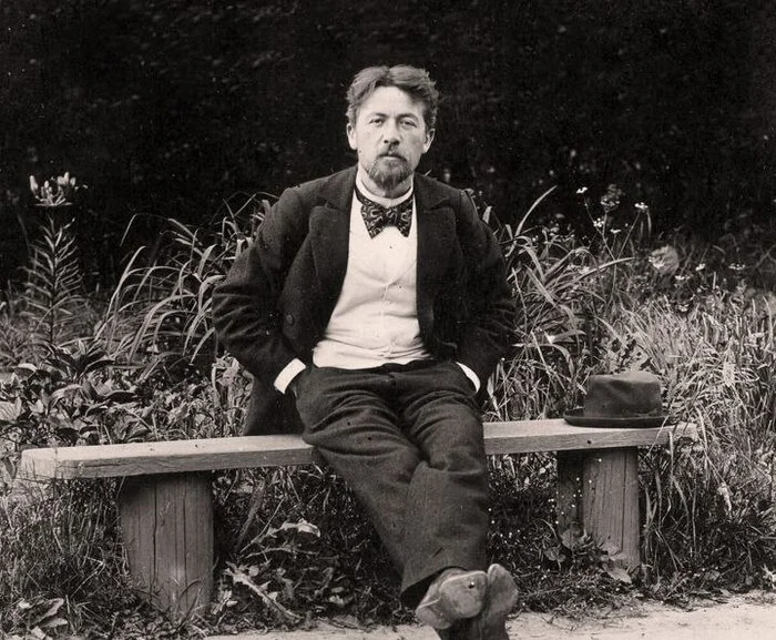 From a letter to N.A. Leikin 1893 - The photo, История России, Anton Chekhov, Российская империя