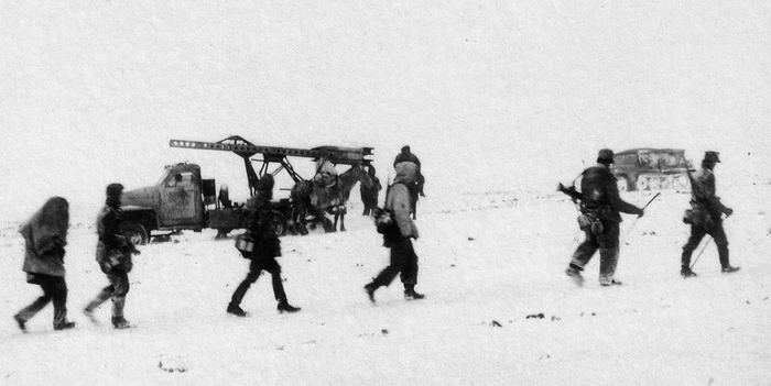 ����� �������� ����� ��� ���������� ������� ���� ������������ Studebaker US 6x6. ������ ������ �� ������� � ������� 1944 ����.