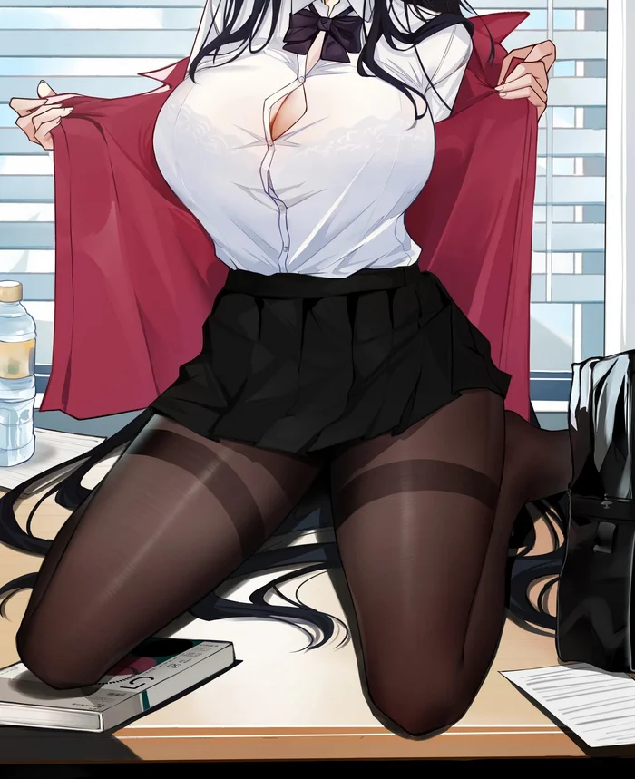 Tights are our everything - Anime art, Anime, Azur lane, Taihou, Tights