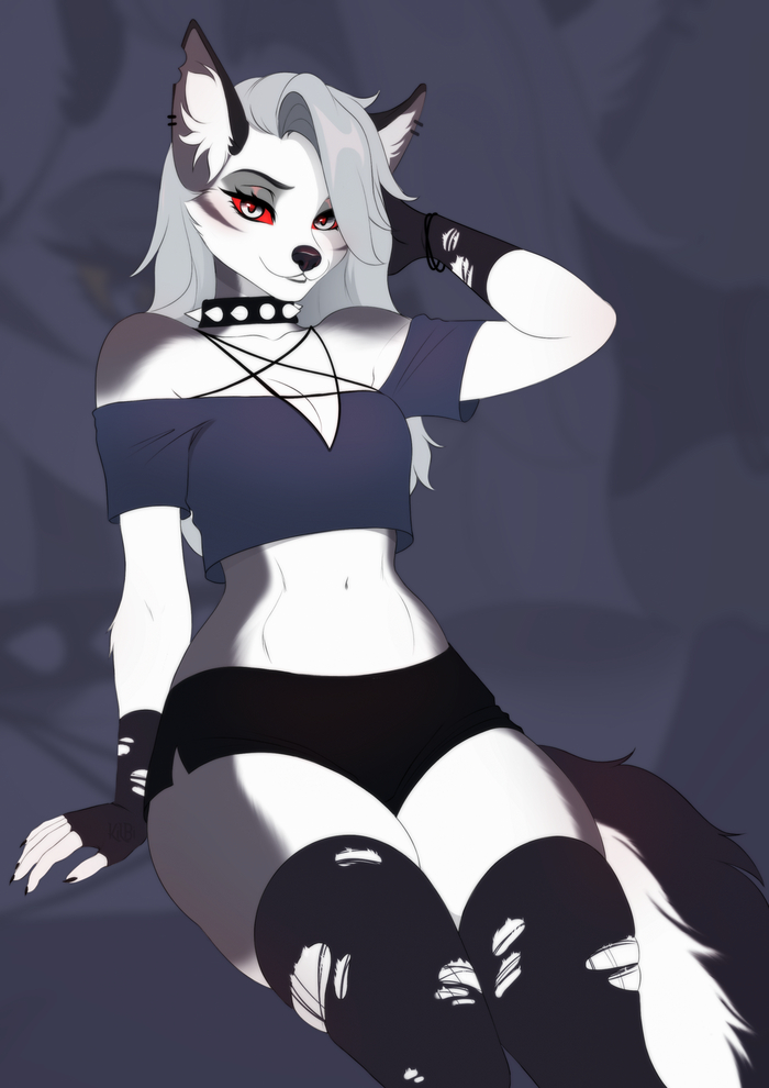 Loona , , , Furry Canine, Kilbi, Helluva Boss, Loona, 