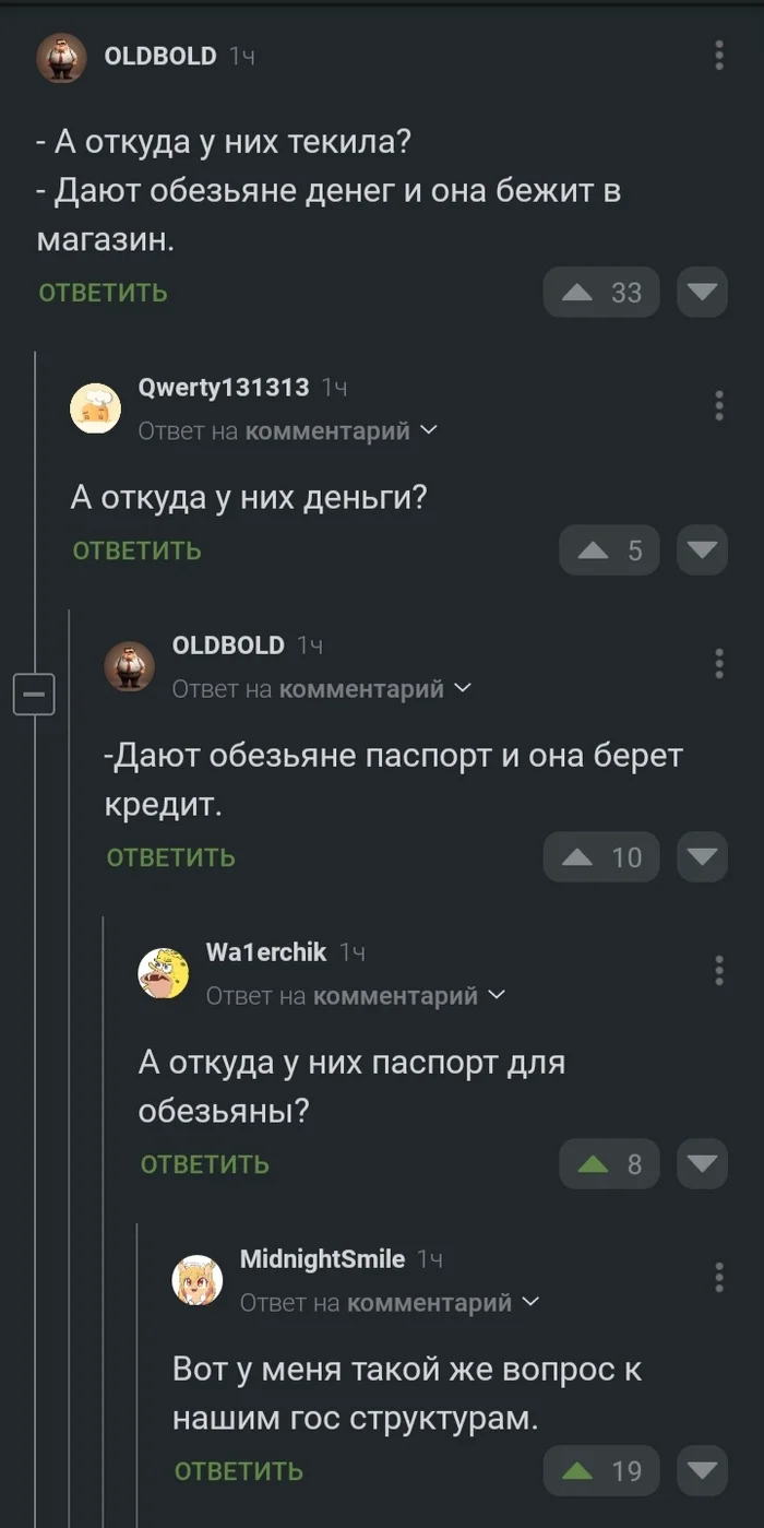 Давайте вместе выясним - Комментарии, Комментарии на Пикабу, Юмор, Паспорт, Скриншот