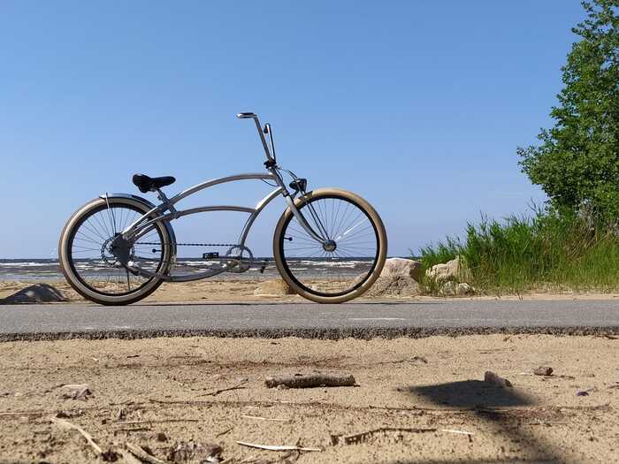 My new cruiser - My, A bike, Customization, Cruiser, Bobber, Longpost