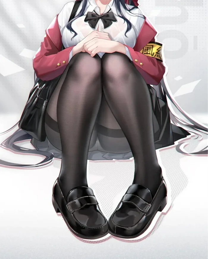 Tights are our everything - Anime art, Anime, Azur lane, Taihou, Tights