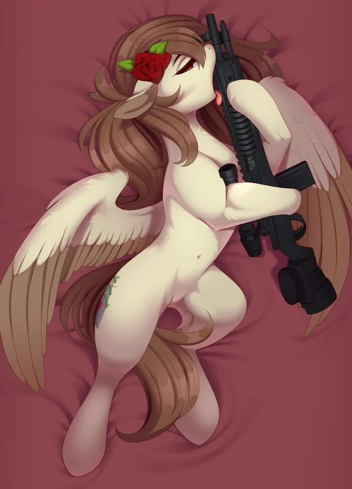 Gunporn - My little pony, MLP Edge, Original character