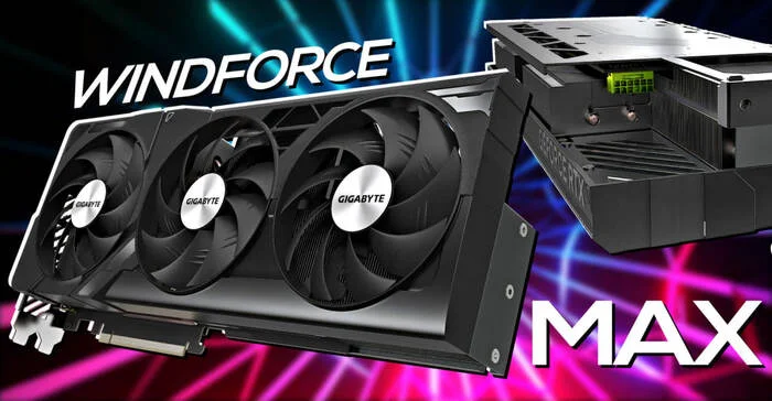 GIGABYTE introduced GeForce RTX 4070 Ti SUPER WINDFORCE MAX with a hidden power connector - Electronics, Gaming PC, Computer hardware, Video card, Gigabyte, Nvidia, Innovations, Cooling, Longpost