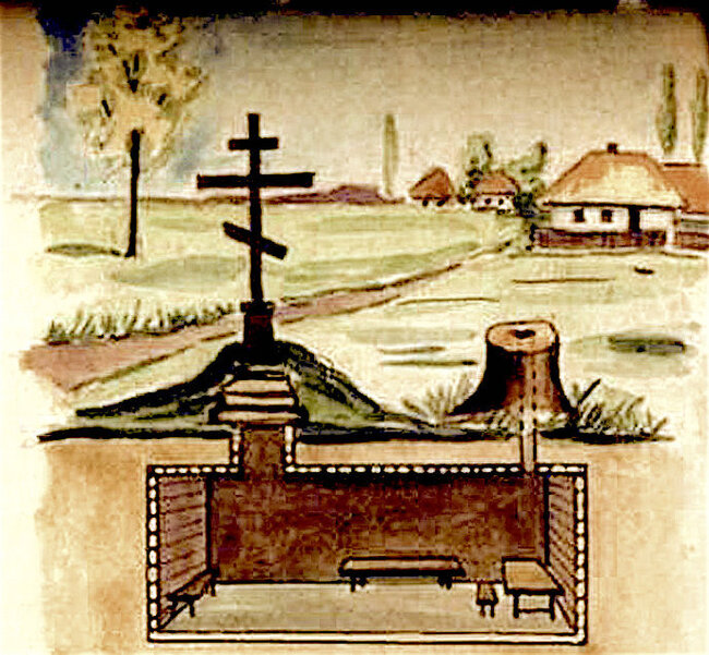 Схрон бандеровцев