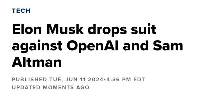 Elon Musk withdraws his lawsuit against OpenAI - Elon Musk, Openai