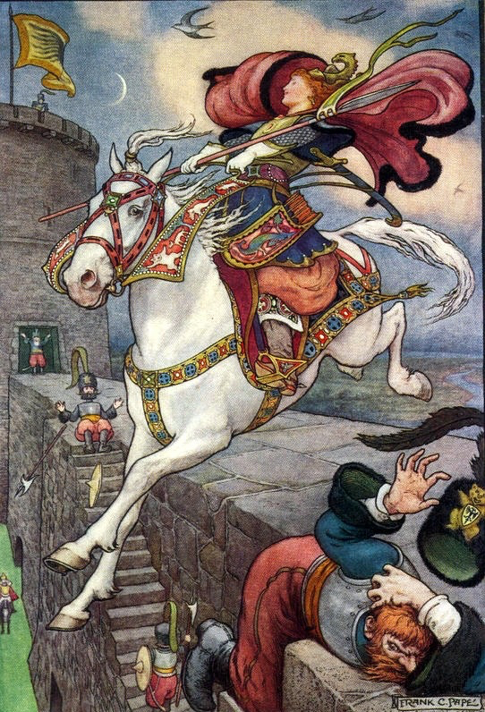 The Russian Story Book, illustrator Frank C. Pape (1916) - Russian tales, Books, Illustrations, Longpost