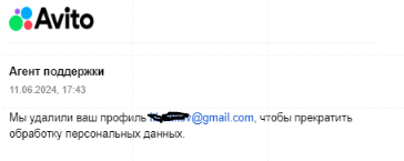 Avito refuses to delete personal data and does not allow you to use the service - My, Blocking, Negative, Avito, Support service, Longpost