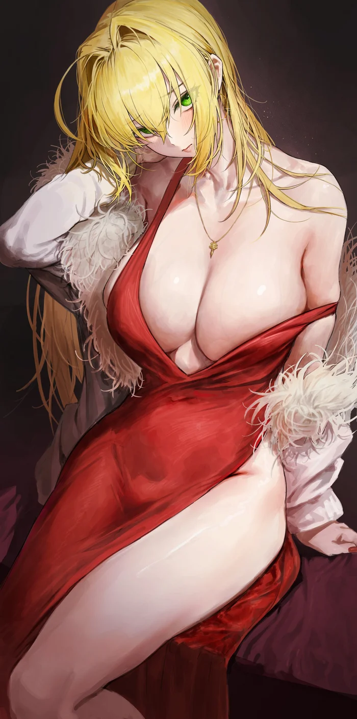 Сэйбер - Anime Art, Аниме, Fate, Fate Grand Order, Nero Claudius