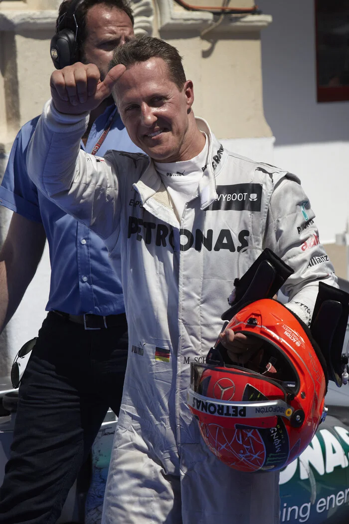 Mercedes today remembers Michael's podium in Valencia 2012 - Race, Автоспорт, Formula 1, Mercedes, Competitions, Telegram (link), Longpost