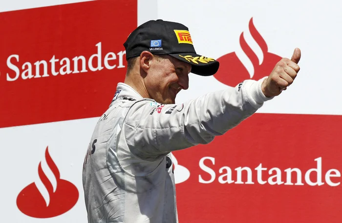 Mercedes today remembers Michael's podium in Valencia 2012 - Race, Автоспорт, Formula 1, Mercedes, Competitions, Telegram (link), Longpost