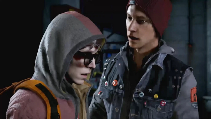 Диалог примерно такой : Давай я научу тебя клеить девчонок . а ты меня способностям...