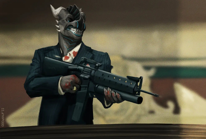 Персонаж принадлежит: <a href="https://pikabu.ru/story/kinokadryi_ot_tsifrovogo_khudozhnika_geewolf_11541922?u=https%3A%2F%2Fwww.furaffinity.net%2Fuser%2Fcaptainscales&t=aptainScales&h=de09ded5e09527cd2948aece791aeb8b31a83aca" title="https://www.furaffinity.net/user/captainscales" target="_blank" rel="nofollow noopener">aptainScales</a>. Furaffinity