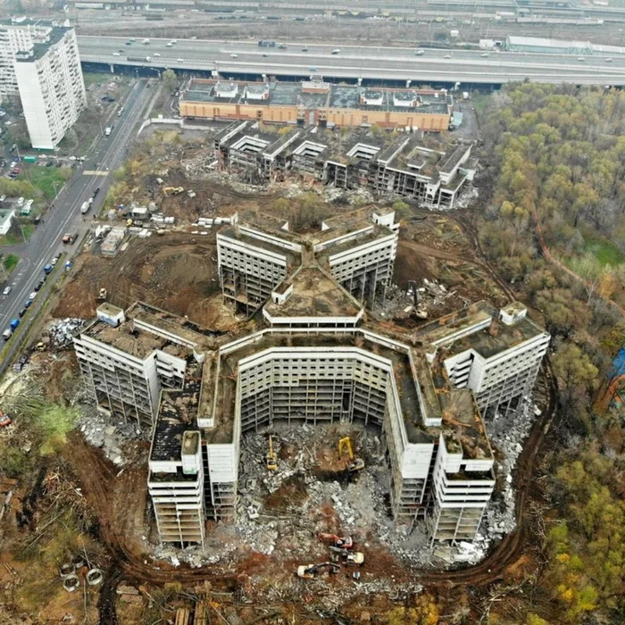 Khovrinskaya Umbrella Hospital - Abandoned, Moscow, Khovrinsk hospital, Repeat