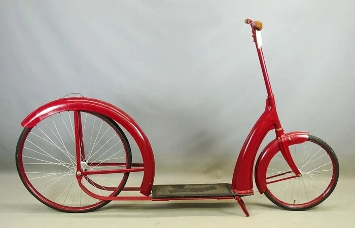Bicycle (Eccentric) 1934 - A bike, Unusual, Technologies, Rarity, Inventions, Mechanism, Video, Longpost
