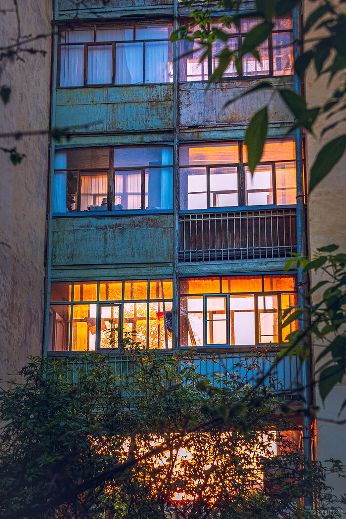 Городской закат