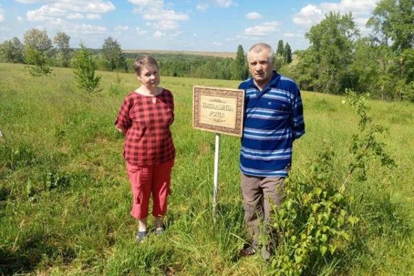 A pensioner from the Kursk region gave his wife a grove for her anniversary - Ecology, Green trees