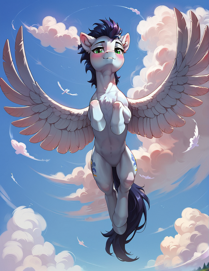      , My Little Pony, Ponyart, Soarin