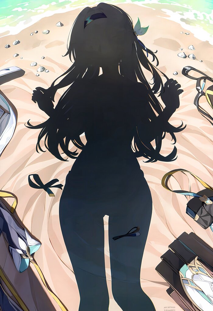 Продолжение поста «Силуэт на песке»