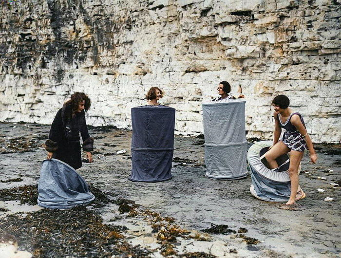 Подборка интересных и необычных фотографий из США. 20 раскрашенных фотографий ХХ века. Часть II Колоризация, Старое фото, Фотография, 20 век, США, Длиннопост