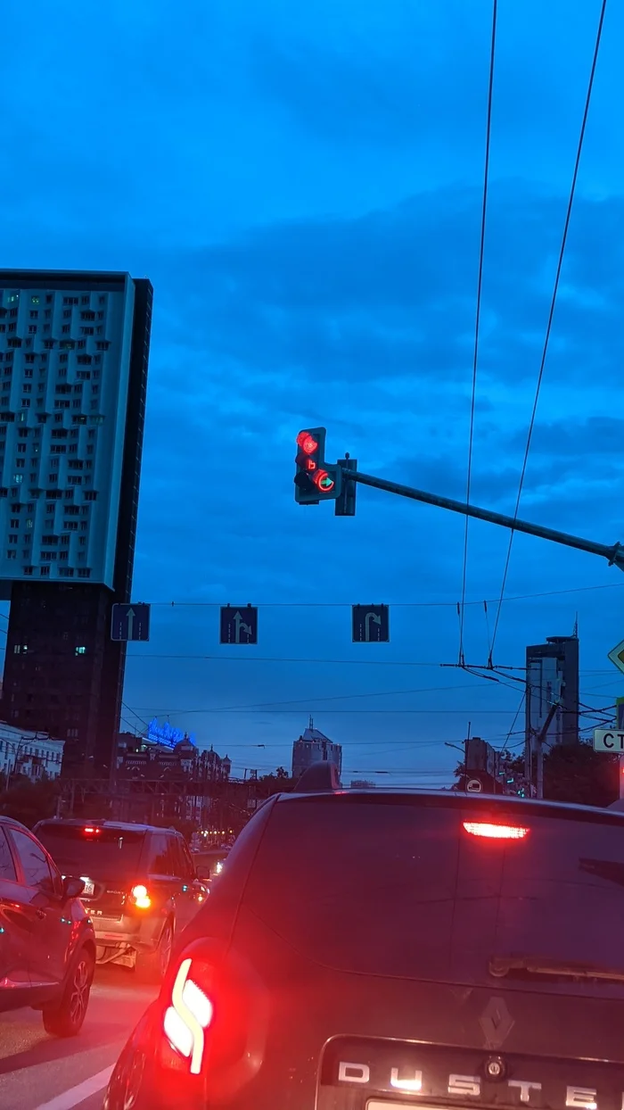 Schrodinger traffic light - My, Traffic lights, Traffic rules, Longpost