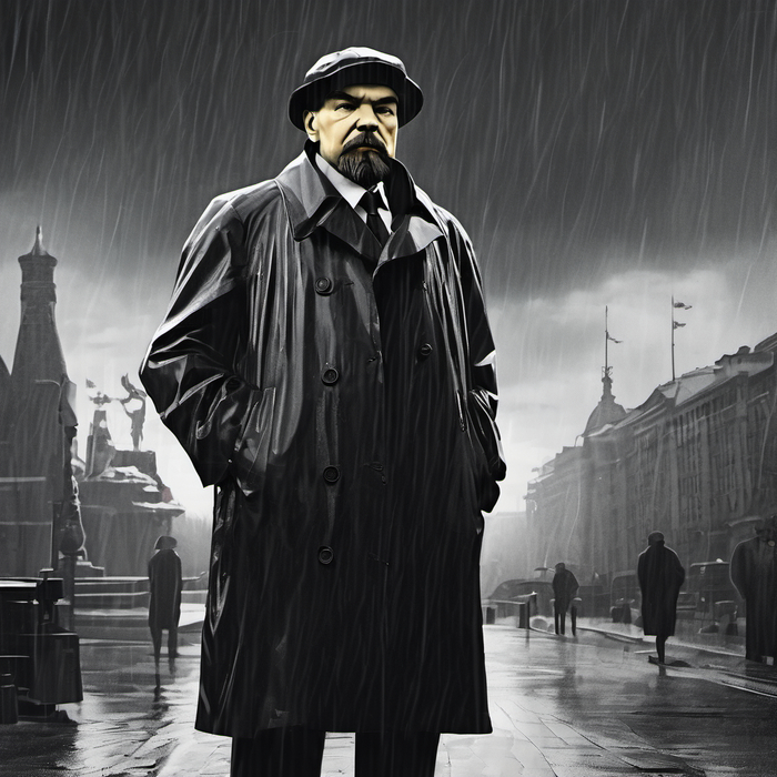 Ленин в стиле нуар