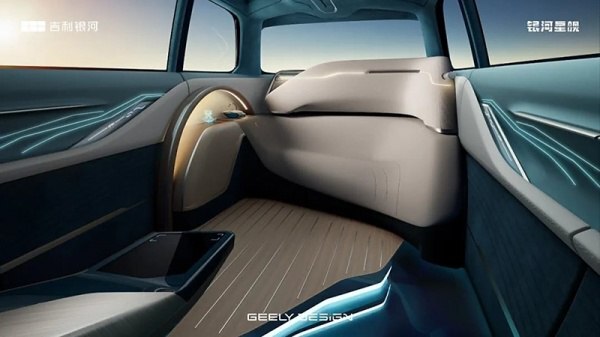 The official interior of the prototype of the large Geely Galaxy Starship SUV has been published - Crossposting, Pikabu publish bot, Geely, Galaxy, Starship, Telegram (link)