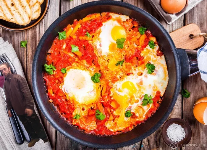 Shakshuka recipe without chili pepper - Kitchen, Food, Shakshuka, Memes, Humor