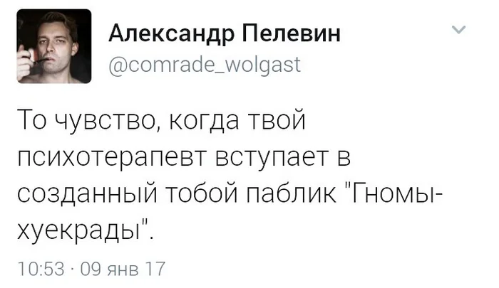 Ответ на пост «Это вам не шутки» - Скриншот, Юмор, Мат, Пенис, Мужчины, Гномы, Александр Пелевин, Twitter, Тред, Ответ на пост, Длиннопост