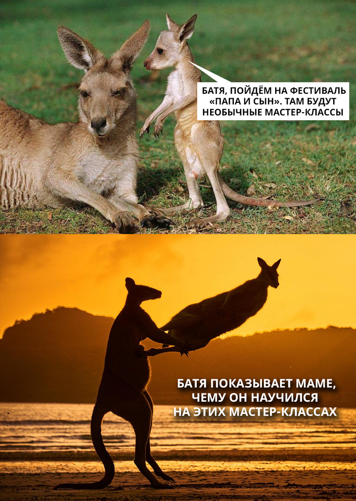 В Москве проходит фестиваль «Папа и сын»