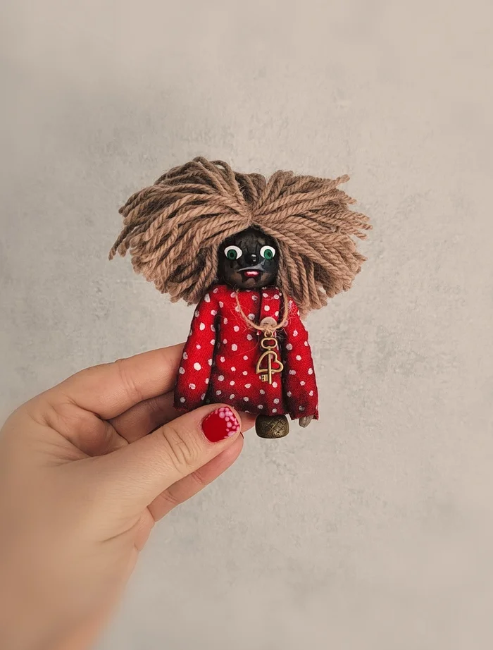 Kuzki are looking for domfig - My, Creation, Art, Vertical video, Handmade, Cartoons, Brownie, Needlework, Brownie Kuzya, Characters (edit), Saint Petersburg, Figurines, Doll, Mixed media, Longpost, Needlework without process, Art, Collection