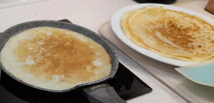 These are the pancakes - Pancakes, Recipe, Food, Process, Longpost