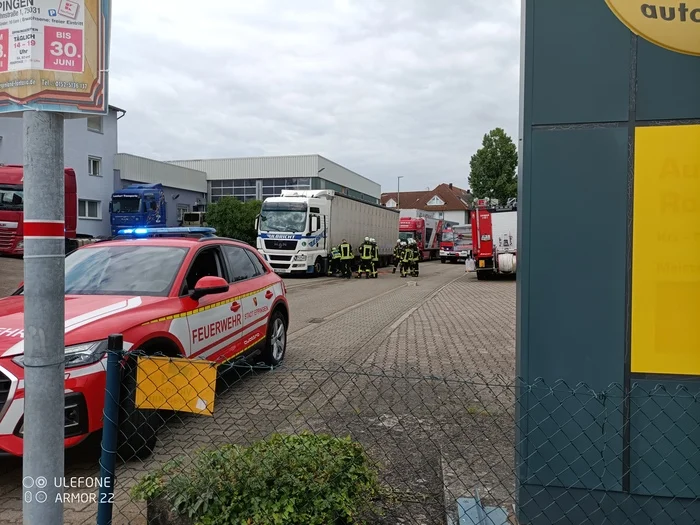 It's better to be safe than sorry! German firefighters are in action! - My, Truckers, Fire, Firefighters, Germany, Video, Vertical video, Longpost