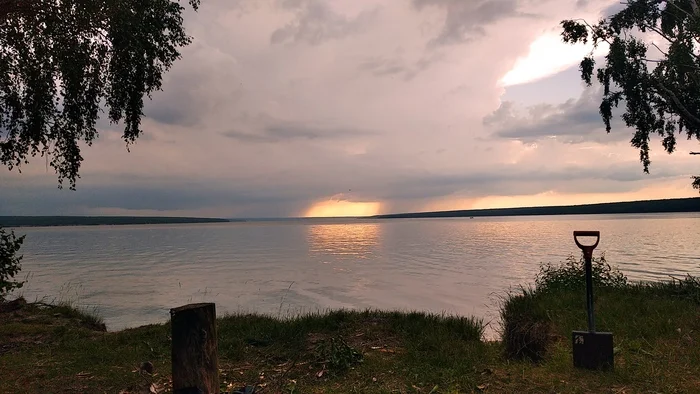 Surskoye Reservoir - My, Hike, Nature, Relaxation, Reservoir, Landscape, The photo