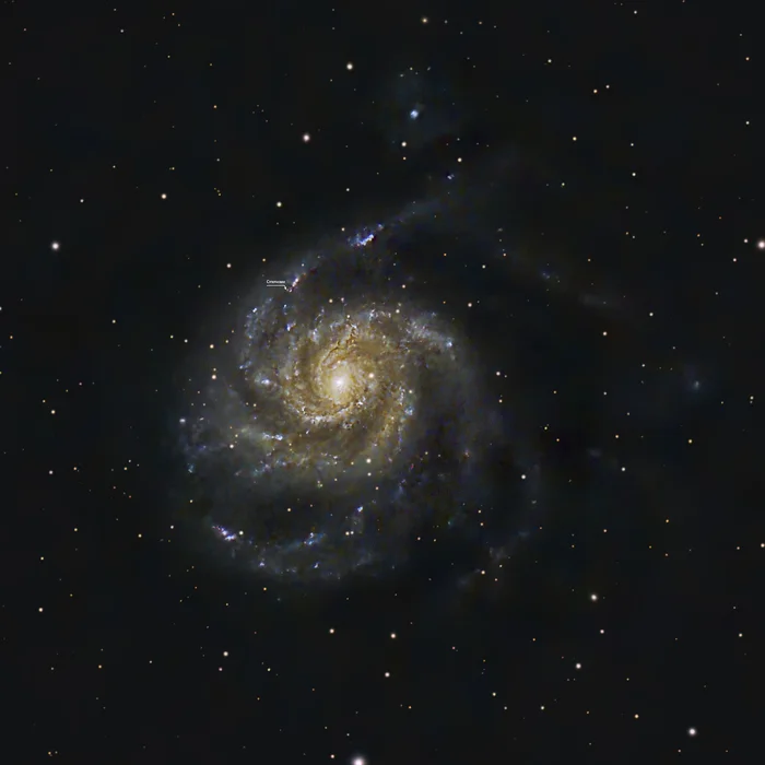 M101. Pinwheel - My, Astrophoto, Night, Astronomy, Starry sky, Stars, Galaxy