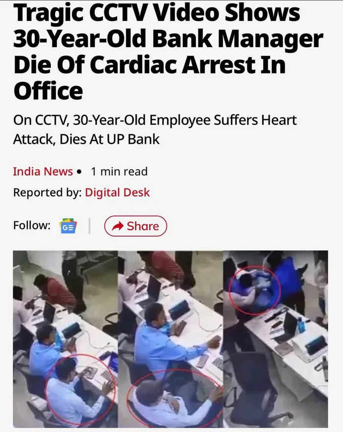 An office worker died right at his desk - My, Telegram (link), Work, Memes, news, Relaxation