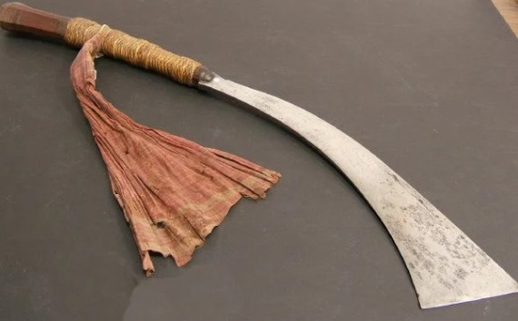 Sword-axe from the island of Mindanao - My, Knife, Weapon, Military history, Axe, Armament, Middle Ages, Sword, History of weapons, History (science), Steel arms, Longpost