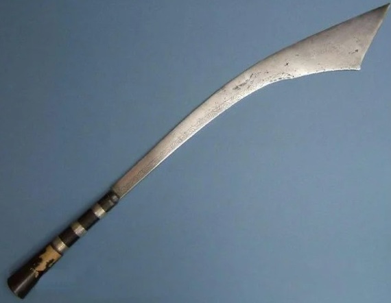 Sword-axe from the island of Mindanao - My, Knife, Weapon, Military history, Axe, Armament, Middle Ages, Sword, History of weapons, History (science), Steel arms, Longpost