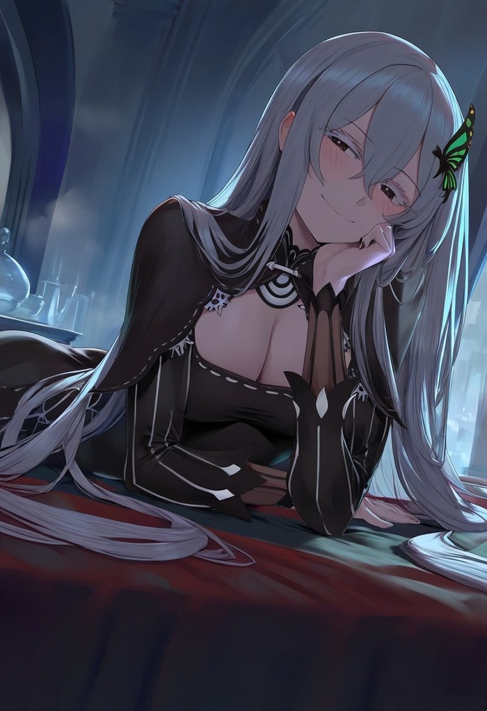 Echidna , Anime Art, Echidna, Re:Zero Kara