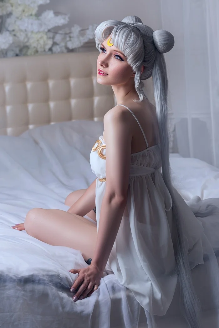 Delicate stylization of Princess Serenity - My, Cosplay, Sailor Moon, Friday tag is mine, Longpost, The photo