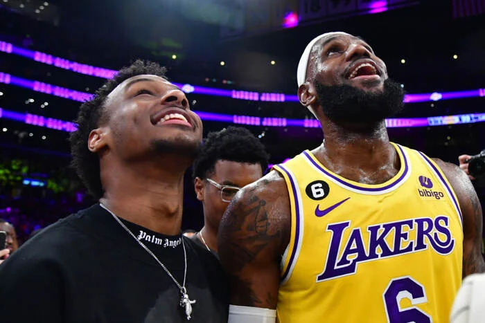 Bronny James will team up with his father. How much less will he earn? - My, Competitions, Basketball, NBA, Money, Sport