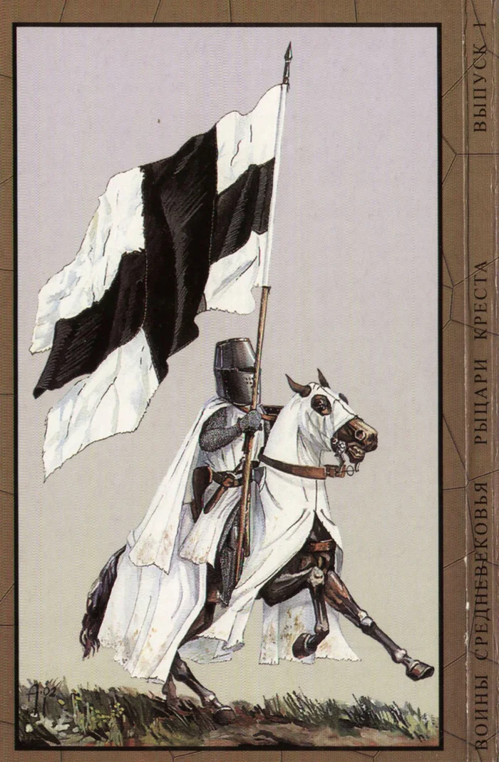 Standard Bearer of the Teutonic Order - Military history, Past, Warband, Middle Ages, Flag