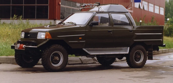 From Volga to Moskvich: what unusual SUVs were built on the basis of UAZ - Auto, Inventions, Technics, the USSR, Made in USSR, Car history, Tuning, Retro car, Truck, SUV, Longpost