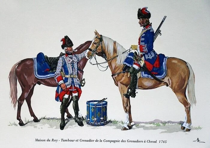 French Guard(I): Royal Guard - Military history, The soldiers, Longpost