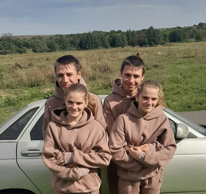 Twins married twins in the Kursk region - Positive, Wedding, Twins, Good mood, Video, Youtube, Longpost