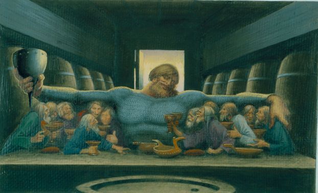 Пить иль не пить – не в том вопрос! (картина Константина Васильева)