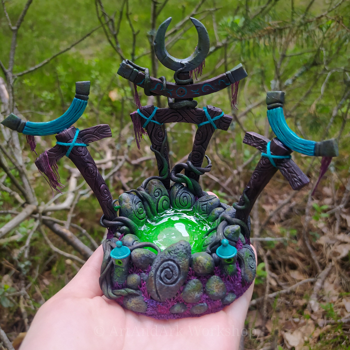 Лунные колодцы ручной работы по мотивам WarCraft 3 Reforget :3