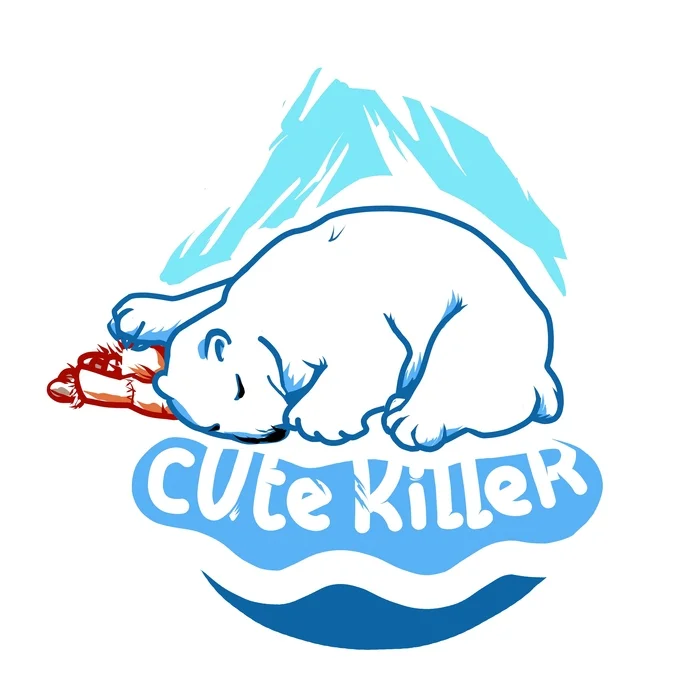 Reply to the post “Cute sleeping polar bear” - My, Polar bear, wildlife, Wild animals, Vertical video, The Bears, Dream, Killer, Killer, Milota, Krita, Drawing, Reply to post, Video, Youtube